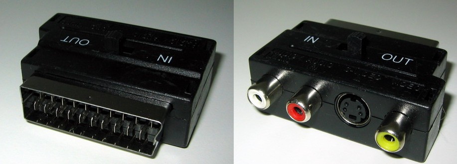 SCART adapter