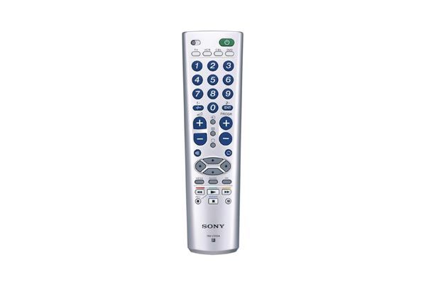 sony tv remote control