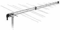 16 element UHF-VHF TV antenna Fracarro LP345F