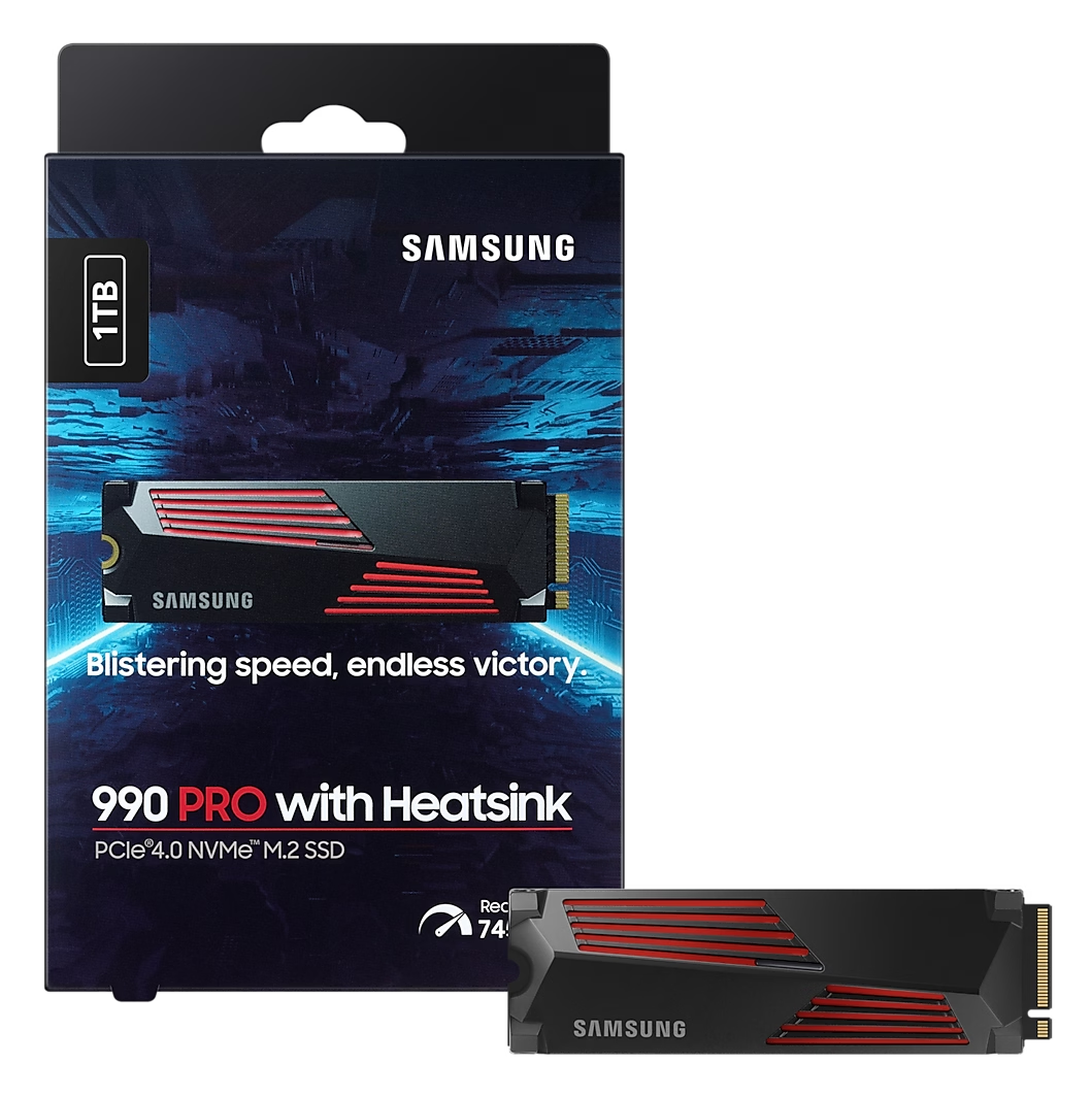 Samsung 990 PRO with Heatsink